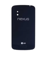 Lg Nexus 4 Arka Kapak Cam Pil Batarya Kapağı E960 Siyah