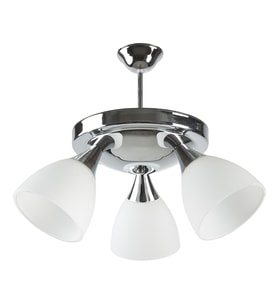 Rys Modern Spor 3 Lü Dekoratif Opal Camlı Sarkıt Avize