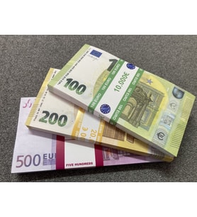 YENİ 300 ADET EURO 100 - 200 - 500 EURO GEÇERSİZ PARA EĞLENCE PARASI