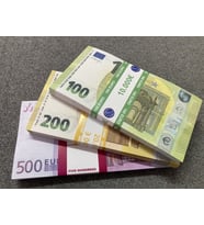 YENİ 300 ADET EURO 100 - 200 - 500 EURO GEÇERSİZ PARA EĞLENCE PARASI
