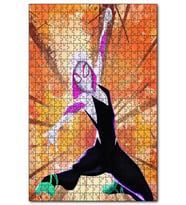Cakapuzzle Spider Gwen Puzzle Yapboz MDF (Ahşap) (120 Parça)