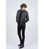 Lucas Erkek Dik Yaka Spor Mont 2650747 Siyah (Lacivert)