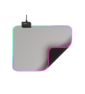 Rampage MP-21 PULSAR M RGB 252x328x3mm RGB Led Gaming MOUSE PAD (Gri)(1923) - 1OL7285-3368