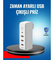 Ev Ofis İçin Zaman Kontrollü Çoklu Şarj