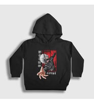Presmono Unisex Çocuk Siyah Ken Kaneki V2 Anime Tokyo Ghoul Kapüşonlu Sweatshirt 350278tt