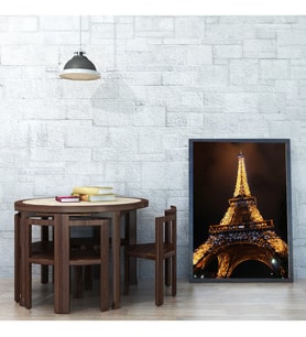 Gece Şehri Paris  Kanvas Tablo