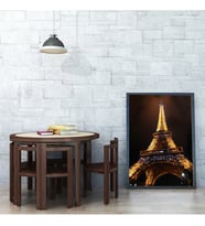 Gece Şehri Paris  Kanvas Tablo