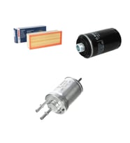 Bosch Filtre Bakım Seti Audi TT 2.0 TFSI 211 Beygir 2007-2014 CESA CETA Hava + Yağ f. + Yakıt Filtre Bosch