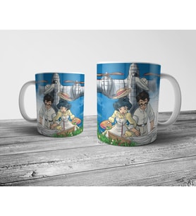 Pixxa The Wind Rises - Rüzgar Yükseliyor - Studio Ghibli Kupa Bardak Model 2
