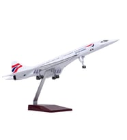 HEDİYELİK-MAKET UÇAKLAR-BRITISH CONCORDE-ÖLÇEK : 1:125 50 CM-JB.CONCORDE