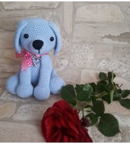 Sevimli Köpekçik Amigurumi Organik Oyuncak