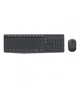 LOGITECH LOGITECH MK235 Kablosuz Q Trk Siyah Multimedya Klavye - Mouse Set 920-007925