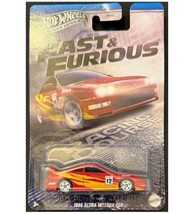 Hot Wheels Silver Series Fast & Furious 1996 Acura Integra Gsr Jby40