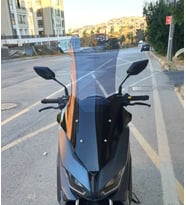 MOTOCAM Volta Revolt RSX5 Ön Cam 2022-2026 Model 78cm Füme Renkli 4mm