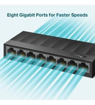 TP-LINK LS1008G 8 port Gbit Desktop Yönetilemez Plastik Kasa Switch