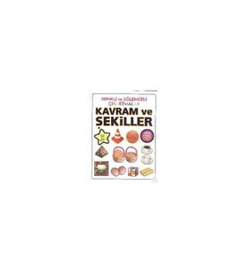 Kavram ve Şekiller / Renkli ve Eğlenceli Çıkartmalar - Kolektif - Parıltı Yayınları