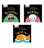 Bebeğimin ilk zeka kitapları 3 kitap