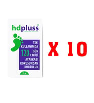 HD PLUSS Bot Koku Önleyici - 10 ADET