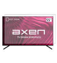 Axen AX55QO4OTL-W2S Tv Ekran Koruyucu - Axen 55" inç 139 cm ekran Webos QLED 4k smart TRAXDLD055471800