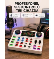 Bluetooth Bağlantılı Karaoke Ve Yayın Ses Kontrol Ünitesi
