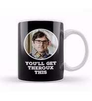 Louis Theroux You'll Get Theroux This Kupa Bardak Porselen