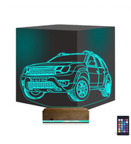 Luvivia Araba Jeep Duster Kişiye Özel 3D Lamba - Masa Gece Lambası