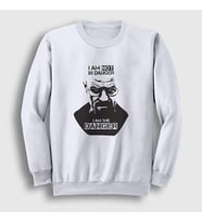 Presmono Unisex Beyaz Danger Breaking Bad Sweatshirt 184407tt
