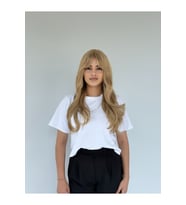 Açık Karamel Maşa Dalgalı Luxury Peruk