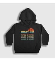 Presmono Unisex Çocuk Siyah What A Save Oyun Rocket League Kapüşonlu Sweatshirt 494131tt