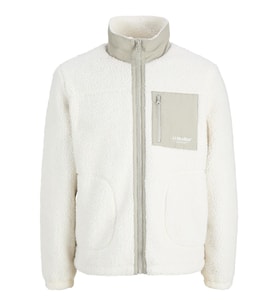 Jack & Jones JJESOHO Erkek Teddy Peluş Ceket Günlük Rahat
