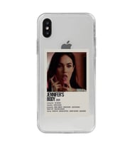 Iphone X / Xs Uyumlu Jennifer's Body Minimalist Poster Desenli Şeffaf Telefon Kılıfı