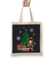 Monkey D Luffy Around The Christmas Tree Bez Çanta Uzun Saplı