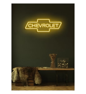 Rent A Carlara Özel CHEVROLET Yazılı Neon Tabela