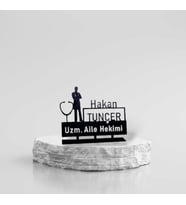 Aile Hekimi İsimlik - Kişiye Özel İsimlik - İsme Özel Metal İsimlik - Doktor İsimlik