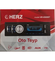 Herz HR-8500 4 x 50 Watt Radyolu USB / Sd Kart Girişli Oto Bluetooth Multı- (Siyah)