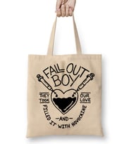 Fall Out Boy Bez Çanta Uzun Saplı