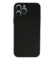 Newface Apple iPhone 13 Pro Kılıf Nano içi Kadife Silikon - Siyah