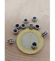 925 Ayar Gümüş Boncuk Ara Malzeme 3.5*6mm/2 adet (45626)