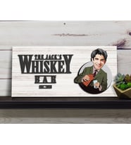 BK Gift Kişiye Özel Karikatürlü Kabartma Tasarım Antik Beyaz Ahşap Bar Tabelası, Home Bar Tabela, Rustik Ev Dekorasyonu, Duvar Dekoru-1