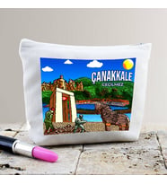 Çanakkale Tasarımlı  Bez El Çantası