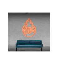 BBQ Yazılı ve Şekilli Neon Tabela