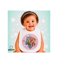 Paw Patrol Keten Bebek Mama Önlüğü – Yumuşak, Emici, Yıkanabilir, Özel Tasarım P149