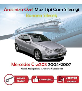 Mercedes C W203 Muz Silecek Takımı 2004-2007