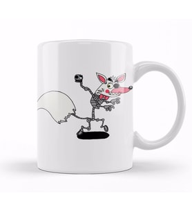 Video Games Mangle No Mangling Fnaf Kupa Bardak Porselen