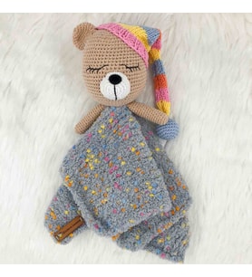 Ayıcık Örgü Uyku Arkadaşı Model 9 (Amigurumi)