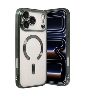Apple iPhone 17 Pro Kross Magneticsafe Kapak - Koyu Yeşil