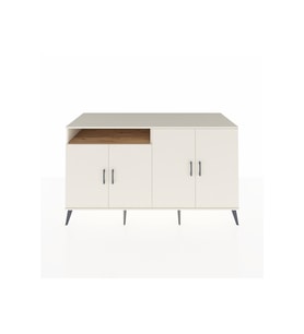 Kronos Konsol 4 Raflı 4 Kapaklı 176x59x99 Aytaşı-Aytaşı/Çam