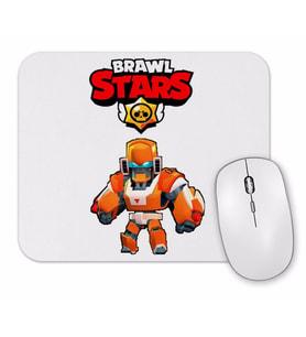 Brawl Stars Mecha Bo Mouse Pad