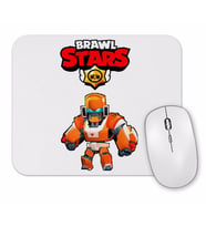 Brawl Stars Mecha Bo Mouse Pad