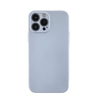 İphone 13 Pro Max Kılıf Nano İçi Kadife Silikon - Sky Blue